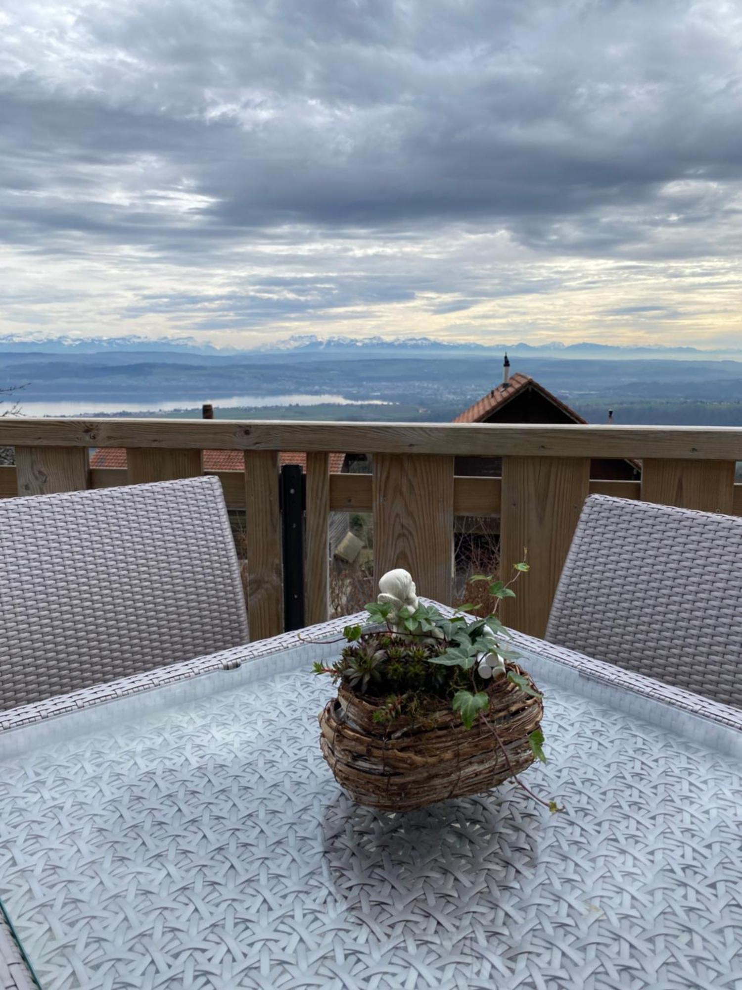 Tevenon Vue Panoramique Alpes-Lac Grandevent Экстерьер фото