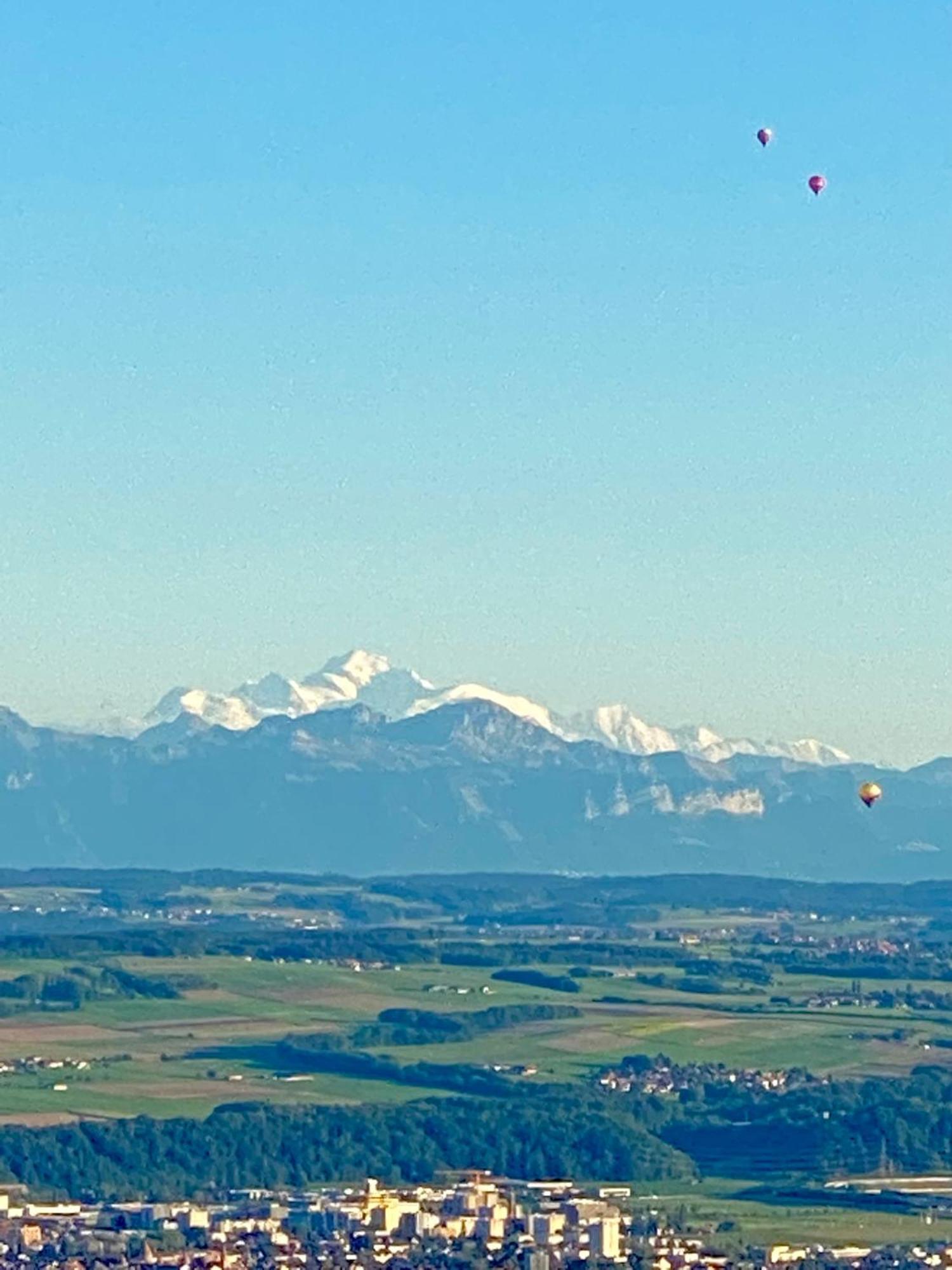 Tevenon Vue Panoramique Alpes-Lac Grandevent Экстерьер фото