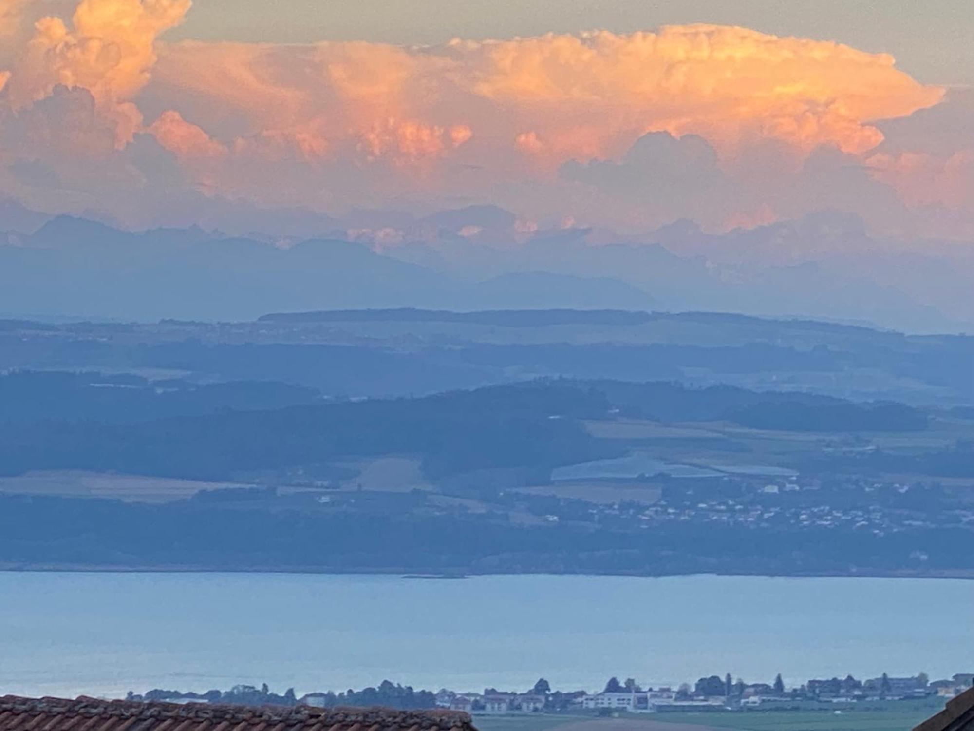 Tevenon Vue Panoramique Alpes-Lac Grandevent Экстерьер фото
